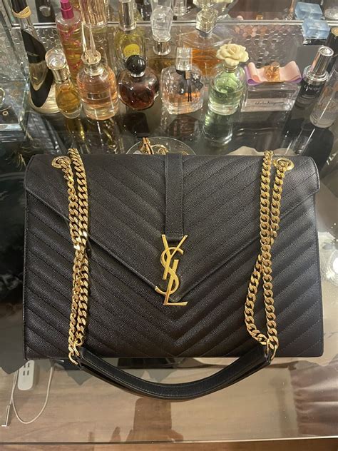 ysl envelope pouch.